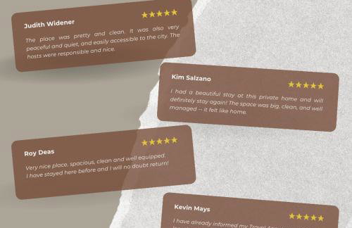 Elegant 4BR Home Guest House Private Yard - Foto 71