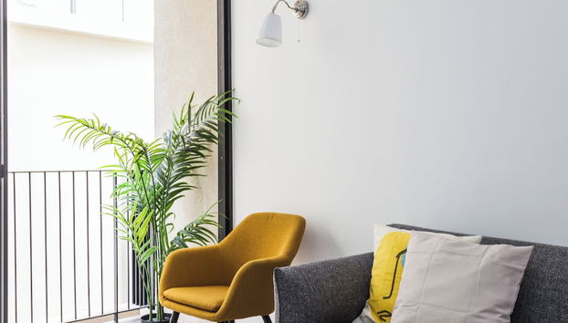 Zona de estar del vestíbulo