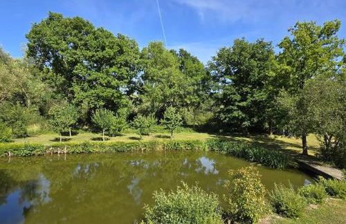 Chaumière entre rivière & champs, piscine privée - Foto 30