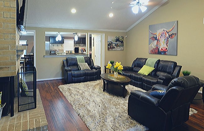 4Bdrm 2Bath 5Beds - NRG Rodeo - Big Home - Foto 10