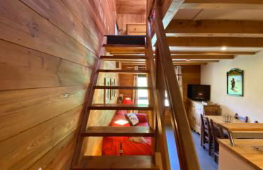 LE PASSE-MONTAGNE Bel appartement avec terrasse dans vieille ferme de montagne rénovée - Foto 4