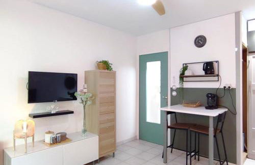 RAVAS Studio climatisé terrasse proche commerces - Photo 8