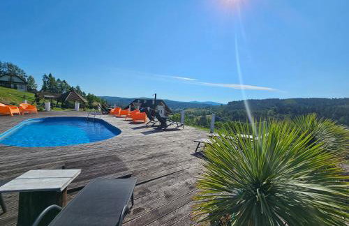 Stodoły w Bieszczadzie domy z basenem i widokiem na góry - Photo 78