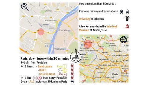 Studio Luxe + jardin et terrasse - Foto 3