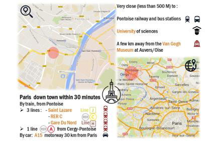 Studio Luxe + jardin et terrasse - Foto 3