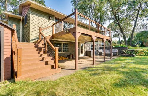 Waterfront Lake Wissota Retreat Dock and Deck! - Foto 24