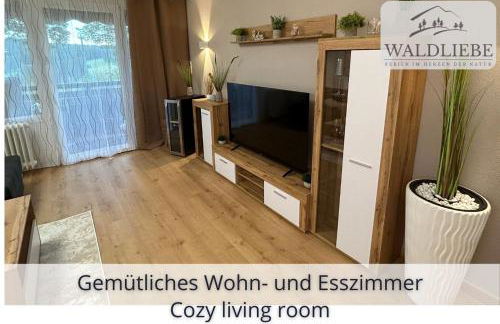 Exklusives 5-Sterne Apartment Waldliebe mit Indoor-Pool, Sauna, top Lage und Ausblick in die Natur, Hunde willkommen - Foto 3