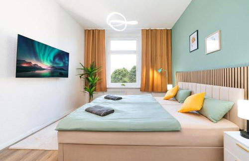 Perfect for 6 Guests in Wuppertal - Suite - Netflix - Smart Home - Foto 5