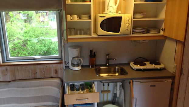 4 Person Holiday Park Home in Jelling - Foto 5, Cocina privada