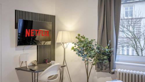 Zentral für 6 Nähe Messe & Hbf mit Balkon und WLAN - Foto 4