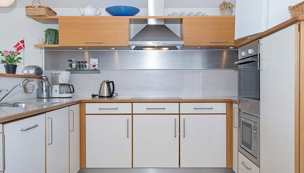 6 Person Holiday Home in Glesborg - Foto 3, Cocina privada