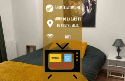 Appart 500 m centre ville - gare - Photo 1