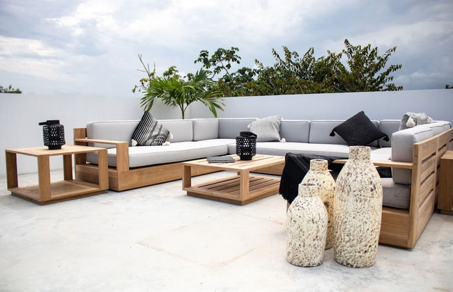 Balam Beach Villa - Modern 4bed Oceanfront w Pool - Foto 39