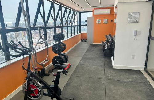 Downtown 2 Suites Piscina, ar, academia, cowork e vaga - Photo 23