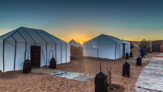 Atardecer en el desierto