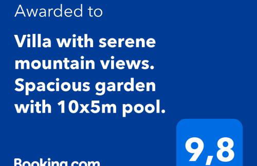 Serene mountain views Spacious garden and sole use of the 10x5m pool - Foto 55