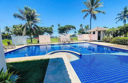Aptos em condominio frente mar na praia de Taperapuã, atravessou a rua está na praia, aptos com 2 quartos com ar condicionado, internet privativa 300MBPS, 1 vaga de garagem, acomodam até 6 pessoas - Foto 16