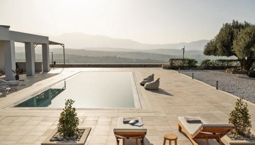 Diktamon Retreat with Private Pool and Sea Views - Foto 2, sunbed