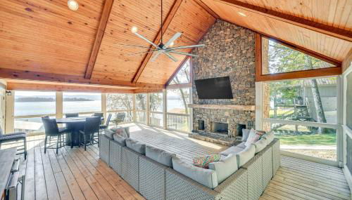 Dock and Panoramic Views Guntersville Lake Retreat! - Foto 3