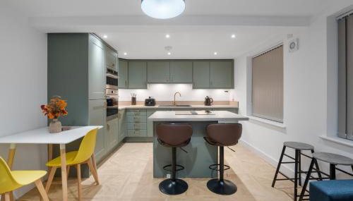 Luxury Huddersfield Apartments & Prime City Centre Location & Opposite Train Station - Foto 1, stove