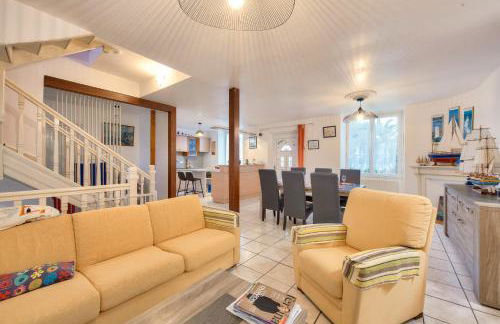 800m plage - grande maison pour 6 avec billard - Foto 1