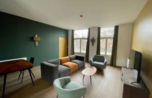 Séjour Art Nouveau au coeur de Wazemmes - Foto 33