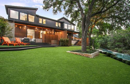 Full Duplex ATX Modern Creekside Retreat 2 Pools - Foto 1