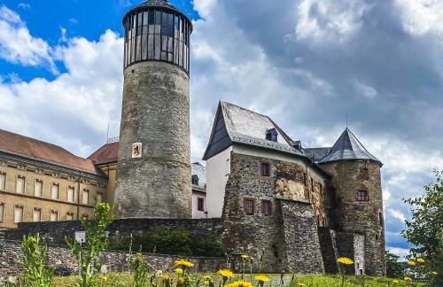 FeWo Zur Wasserburg mit Seeblick, großem Garten & Spielplatz an der Talsperre Pirk - Foto 41