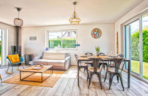 L'effet mer Maison rénovée lumineuse tout confort belle terrasse grand jardin clos sans vis à vis parking jeux pour enfants 5 mn à pied de la plage d'Asnelles et centre bourg - proche Bayeux au coeur des plages du débarquement - Foto 2