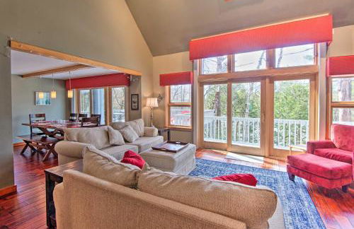 Wooded Waterfront Grantham Home Less Than 10 Mi to Ski! - Foto 2