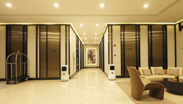 Zona de estar del vestíbulo