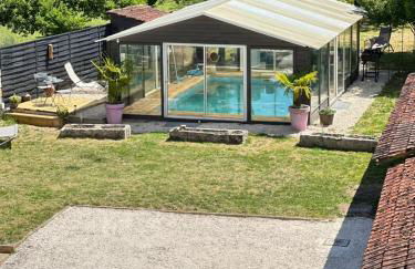 La Pompagne 12 personnes piscine privée et chauffée - Foto 3
