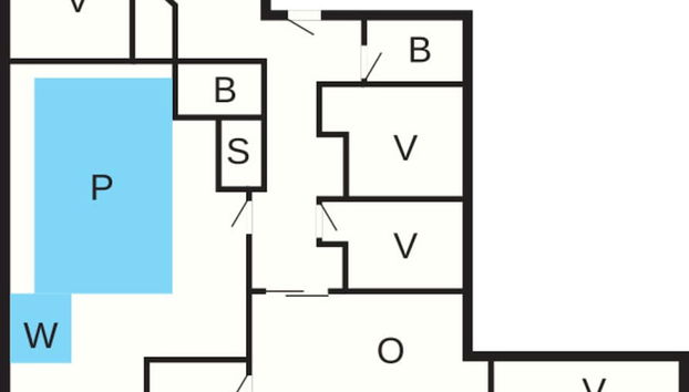 12 Person Holiday Home in Ebeltoft - Foto 3, Plano