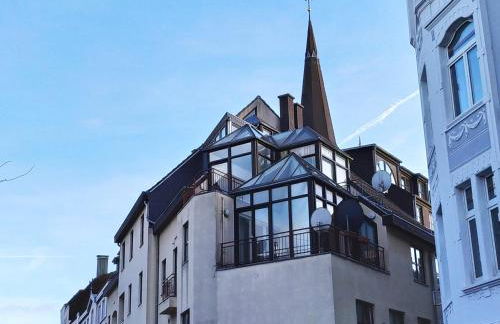 Super Penthouse #9 oder Studio #6 mit Aufzug, Terrasse & Wintergarten im Zentrum - Foto 1