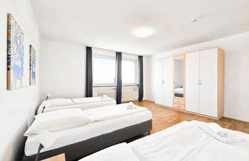 Tolstov Apartments - 1 or 3 Room Apartments with Balcony - 20 Min Messe DUS & Airport DUS - Foto 22