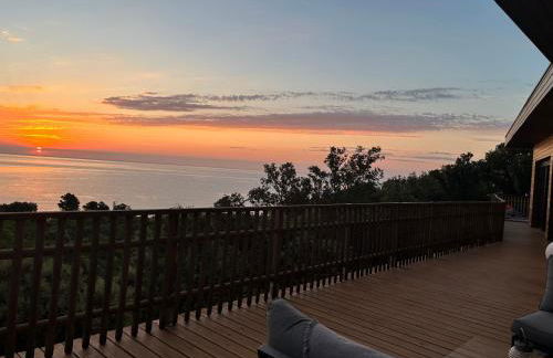 Villa l'Alpana en bois vue mer a 180 degres - Foto 12