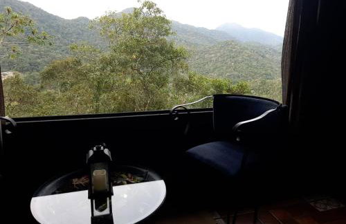 Chalé Pakere Montebello Lumiar - lareira, wi-fi, sauna, piscina - vista incrível - locação do chalé sem prestação de serviços - Foto 48