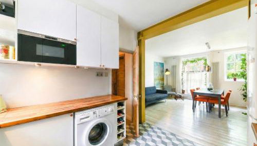 Designer Flat in Bethnal Green - Foto 3, stove, dishwasher