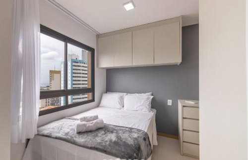 Aptos completos com lazer a poucos minutos da praia HFOs - Foto 36