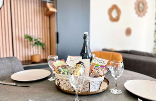 Baux'M Chic - Alpilles, Grand Studio Cosy, Clim, 4 personnes - Foto 26