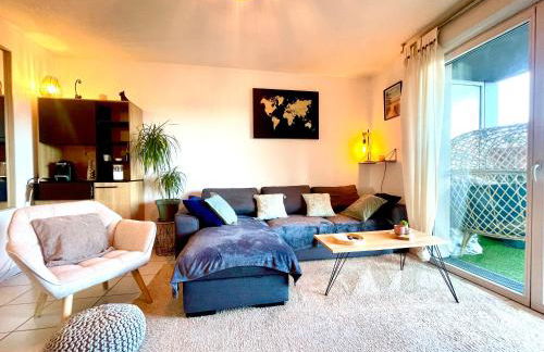 Bel Appart avec 2 chambres - Parking et Clim - Métro Argoulets - Photo 33