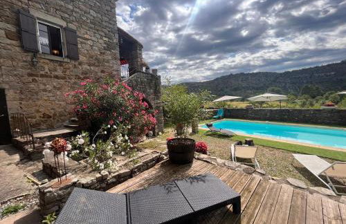 Maison de vacances avec piscine privée, Ardèche, Le Mas de Jallet, proche les Vans, Les Assions - Foto 20