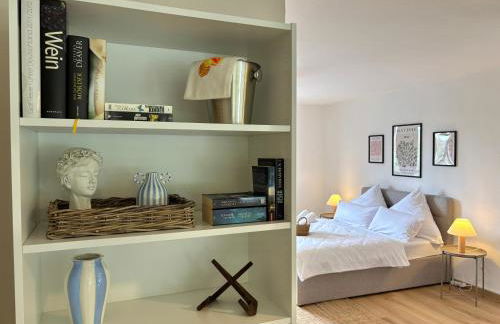 HyggeLiving - DELUXE - 90qm - Balkon - Gartenblick - 55 Zoll TV - Boxspringbetten - Hunde - Kinder - Fahrradkeller - Foto 26