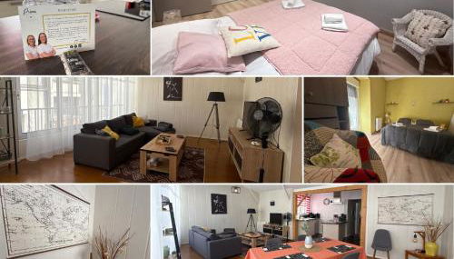 Relais des Arts, très spacieux et lumineux centre ville thouars - Foto 2