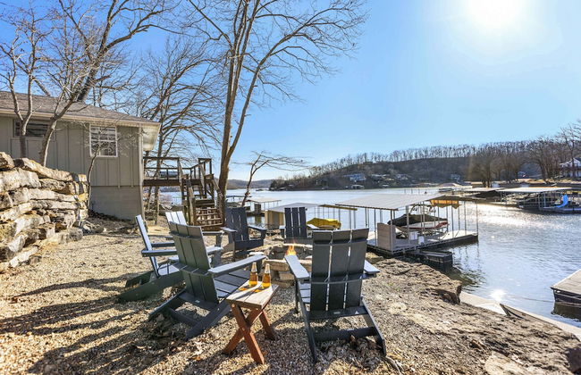 Big Bear Bungalow Stay on Ozark Waterfront - Foto 26