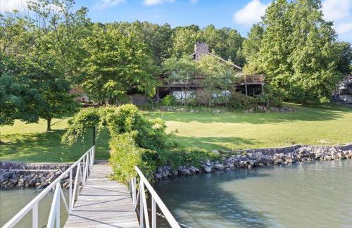 The Linn Creek Lodge Family Home with Private Dock - Foto 53