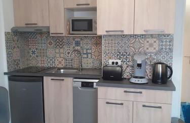 Studio climatisé avec une place de parking et classé 2 étoiles à la Faviére - Foto 10