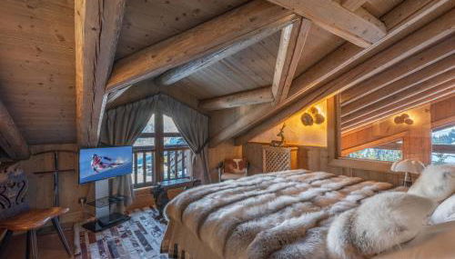 Chalet chaleureux à Courchevel 1850, calme Cospillot, 4 chambres, jacuzzi - FR-1-564-117 - Foto 5