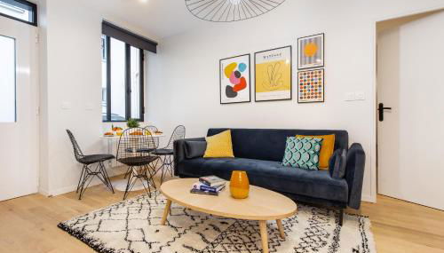 Charming Apartment - 2br/6p - Grands Boulevards - Foto 4