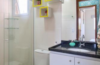 2 Quartos com ar, piscina, sacada Gourmet a 1 km da praia Grande - Foto 9